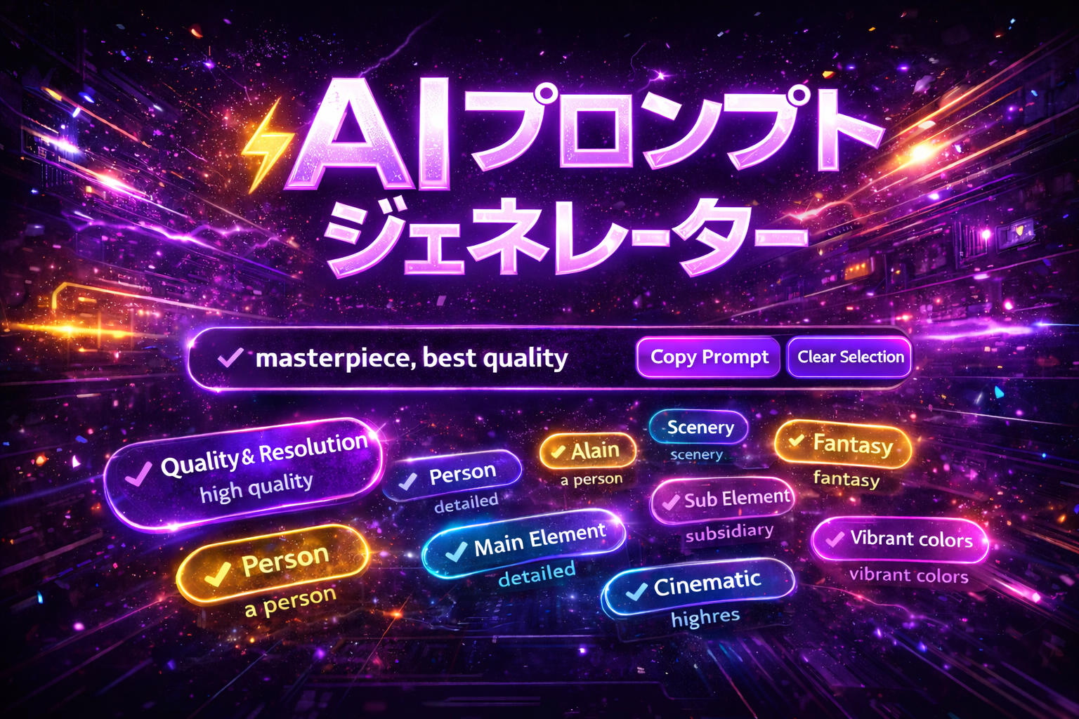 AIプロンプトジェネレーター by romptn AI サムネ画像