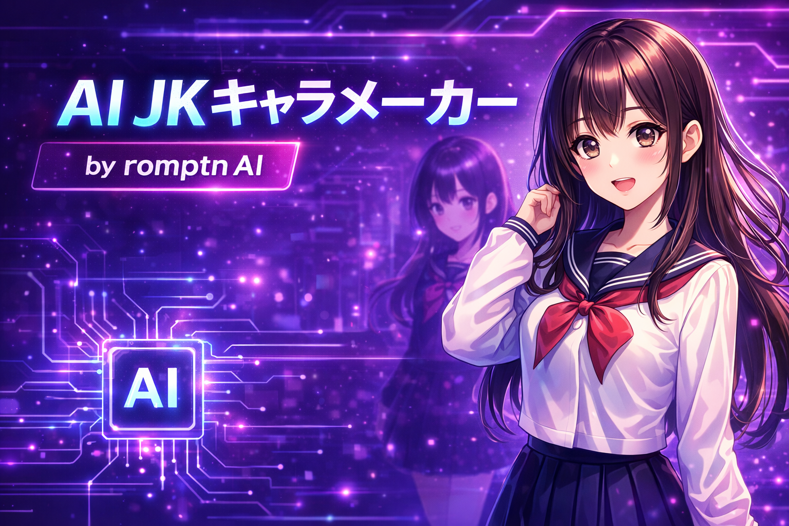 AI JKキャラメーカーツールサムネ画像