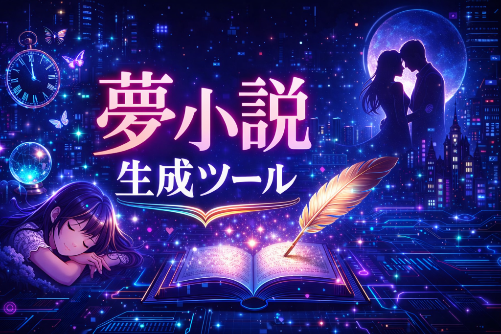 【登録不要】夢小説生成ツール by romptn AI